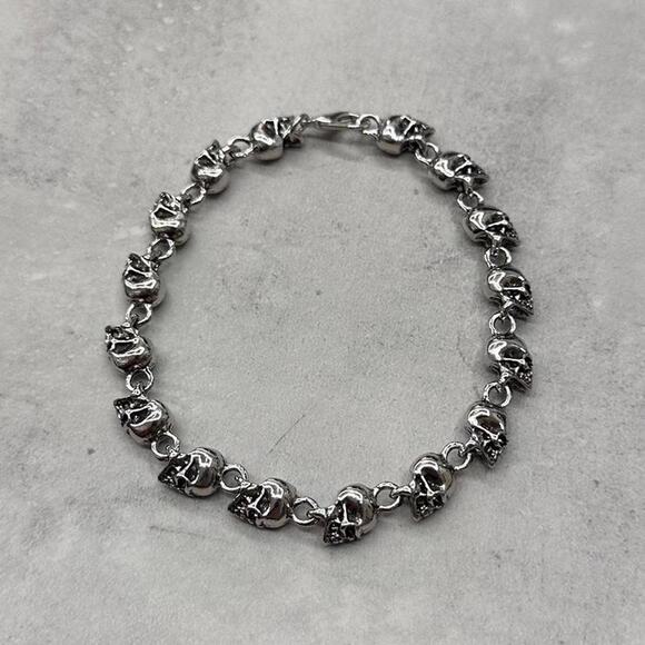 Chrome skull rockstar MENS - Picture 3 of 4